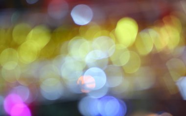 Bokeh ışıkları ile soyut arkaplan 