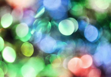 Bokeh ışıkları ile soyut arkaplan 