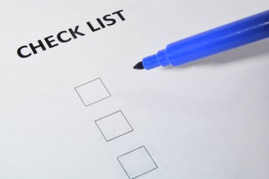 İşaretleme listesindeki kalemin kapatılması