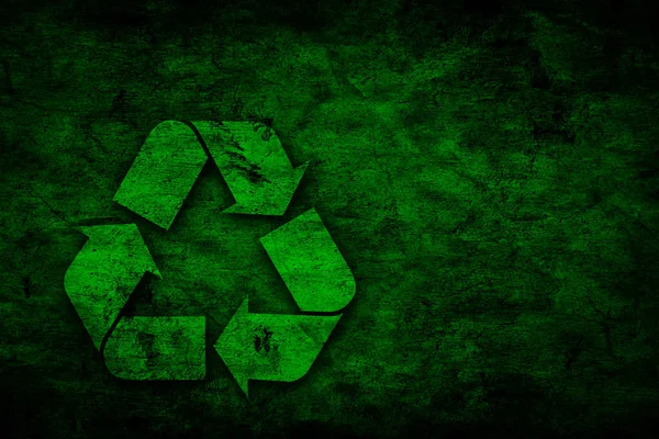 Екологічно Чистий Знак Переробки — стокове фото