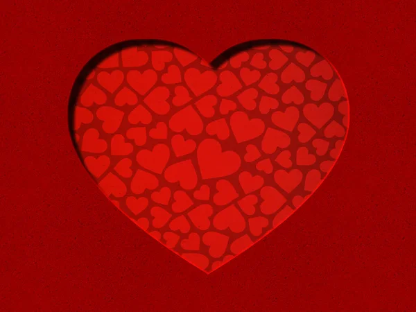 Dia Dos Namorados Fundo Com Corações — Fotografia de Stock