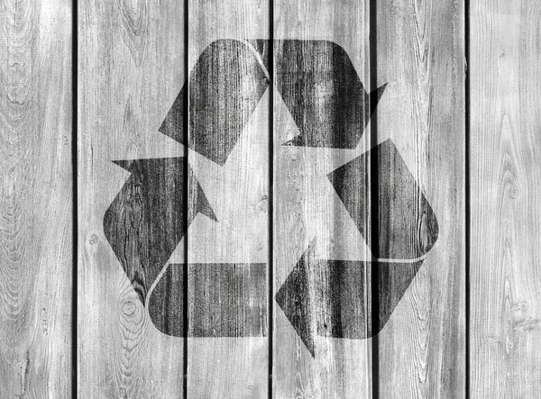 Eco Friendly Recycle Sign — Stock Photo, Image