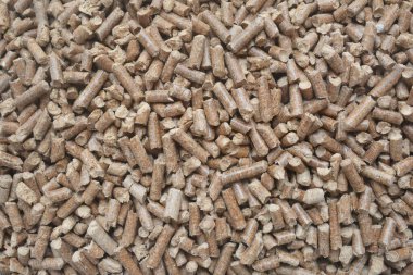 Ahşap biyoenerji hapları dokusu