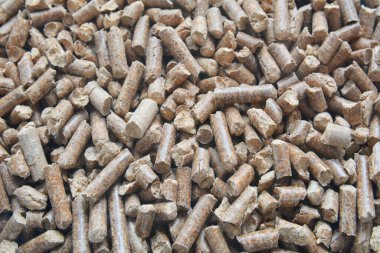 Ahşap biyoenerji hapları dokusu