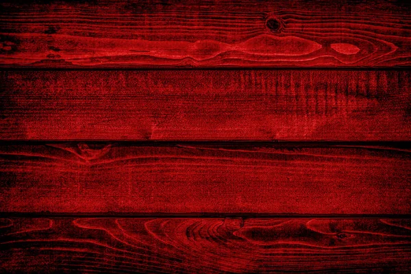 Planches Bois Rouge Texture Grunge — Photo