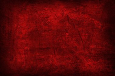 metin veya resim alanı olan kırmızı grunge arka plan