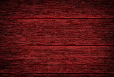 Tasarımınız için kopyalama alanı olan kırmızı tahta arkaplan