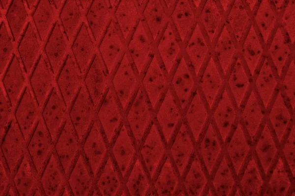 Fondo Rojo Metal Corrugado — Foto de Stock