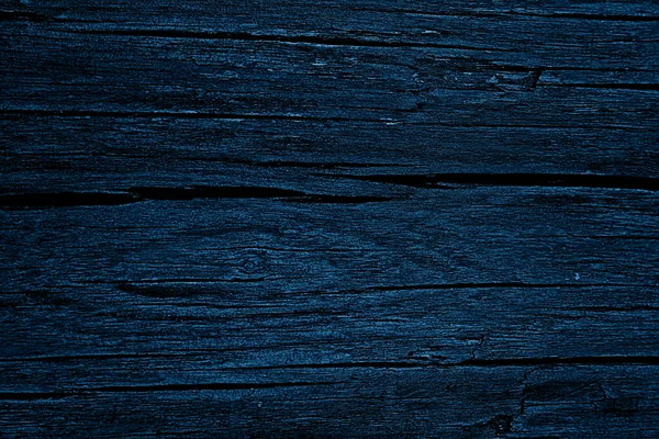 Azul Escuro Textura Madeira Fundo — Fotografia de Stock