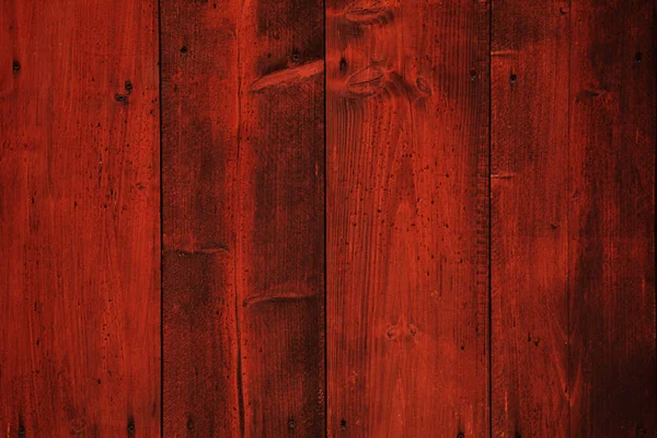 Red Wooden Wall Background — Stock Photo, Image