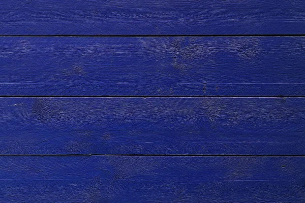 Pranchas Madeira Azul Parede Fundo — Fotografia de Stock
