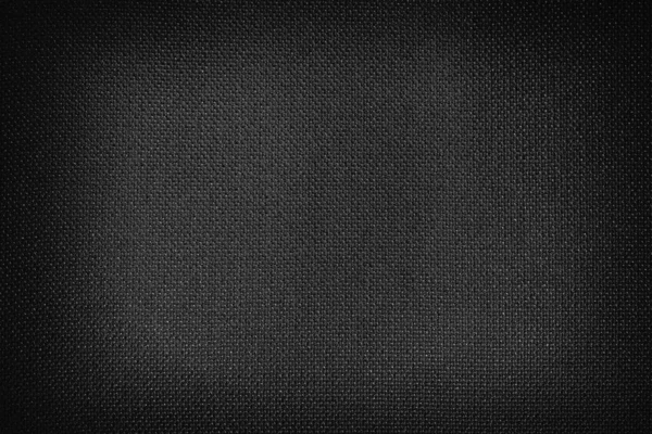 Schwarzer Stoff Textur Hintergrund — Stockfoto