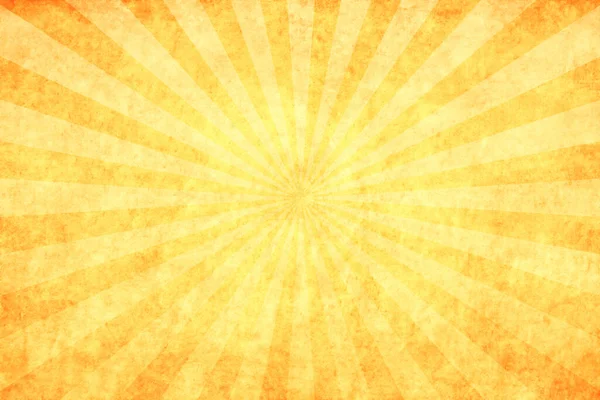 Винтажный Солнечный Всплеск Желтом Фоне — стоковое фото