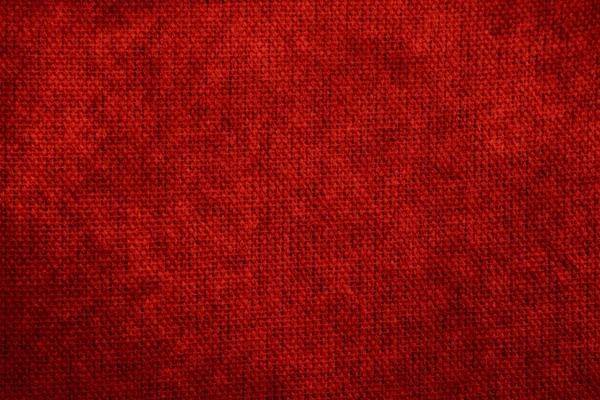 Красный Фон Текстуры Ткани — стоковое фото