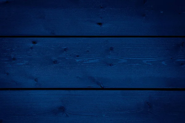 Textura Madeira Pintada Azul — Fotografia de Stock