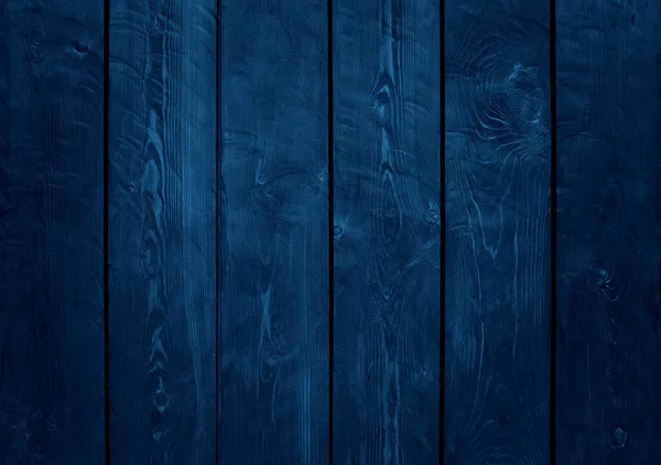 Blue Wooden Background Old Planks — Stock Photo, Image