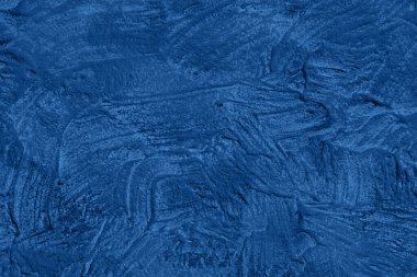 Grunge mavi duvar doku arka plan