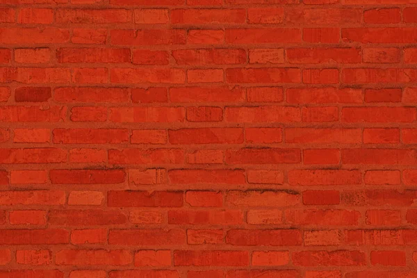 Kırmızı Tuğla Duvar Dokusu Arkaplanı — Stok fotoğraf