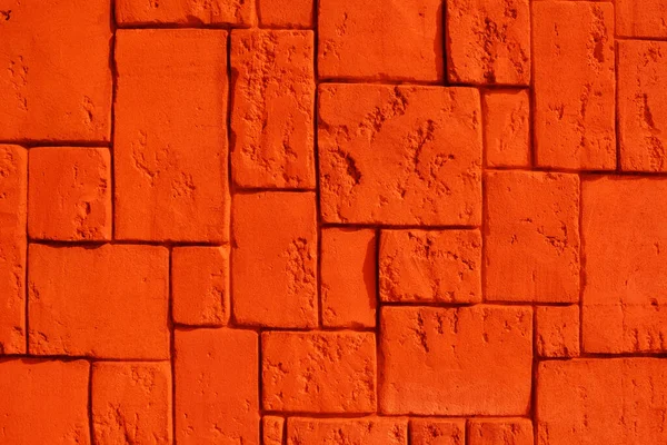 Rode Baksteen Muur Textuur Achtergrond — Stockfoto