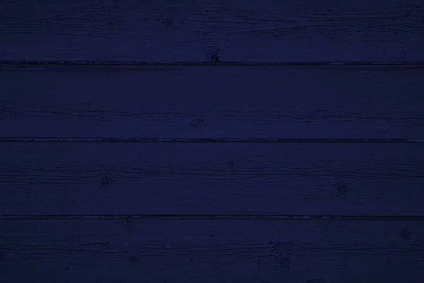 Mörk Blå Trä Plankor Bakgrund Trä Vägg — Stockfoto