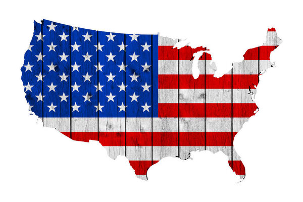 USA map concept background 