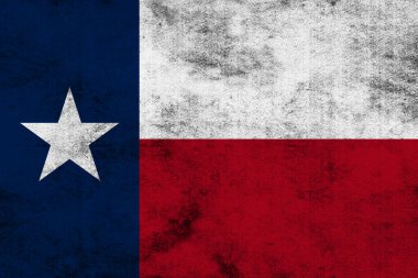 Texas bayrak Grunge arka plan