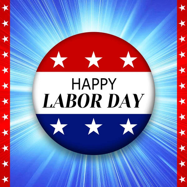 Labor Day Una Festa Federale Negli Stati Uniti — Foto Stock