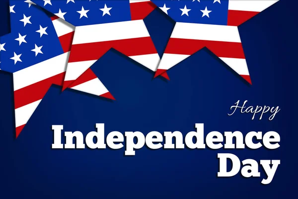 Julio Día Independencia Día Fiesta Federal Los Estados Unidos — Foto de Stock