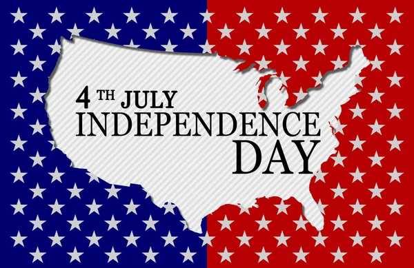 7月4日独立記念日米国連邦休日 — ストック写真