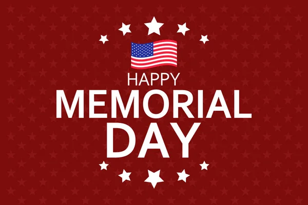 Usa Memorial Day Background — Stock Photo, Image
