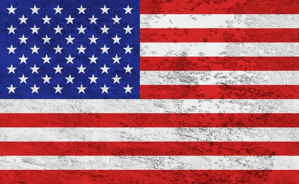 Usa Bandiera Sfondo Stile Grunge — Foto Stock