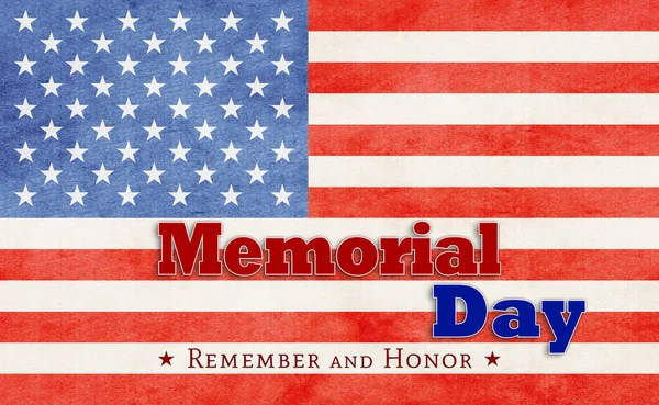 Stany Zjednoczone Ameryki Memorial Day Tło — Zdjęcie stockowe