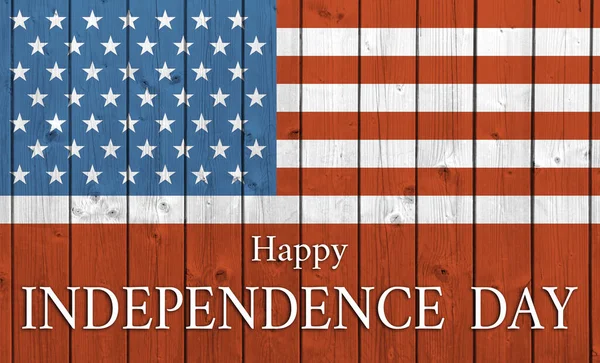 Juli Unabhängigkeitstag Bundesfeiertag Den Vereinigten Staaten — Stockfoto