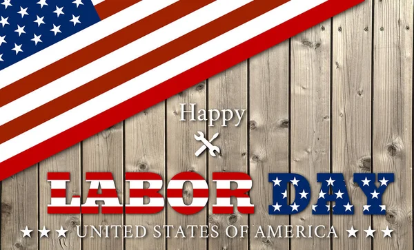 Labor Day Federal Holiday United States — Stock Photo, Image