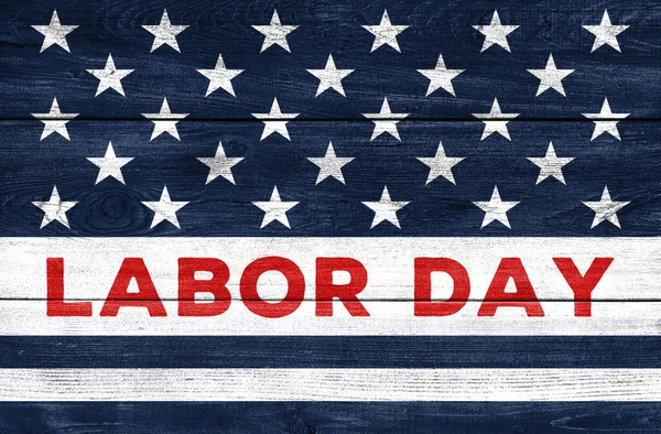 Labor Day Una Festa Federale Negli Stati Uniti — Foto Stock