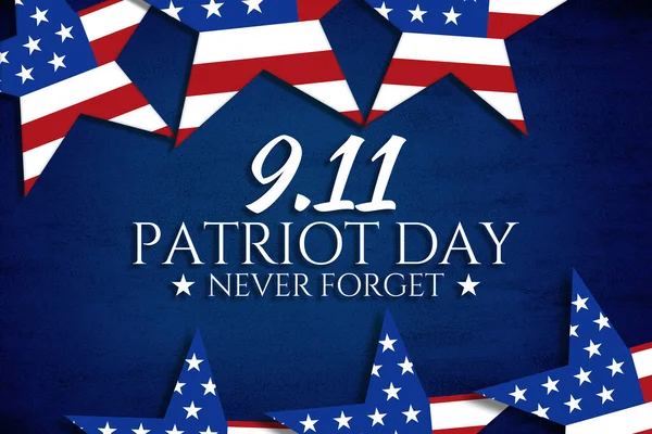 Ηπα Patriot Day Φόντο Banner — Φωτογραφία Αρχείου