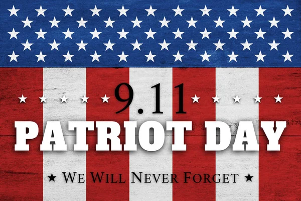 Usa Patriot Day Banner Hintergrund — Stockfoto