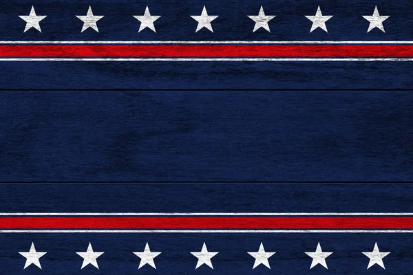 Usa Flagga Koncept Trä Bakgrund — Stockfoto