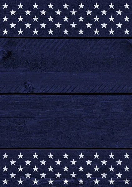 美国国旗概念木制背景 — 图库照片