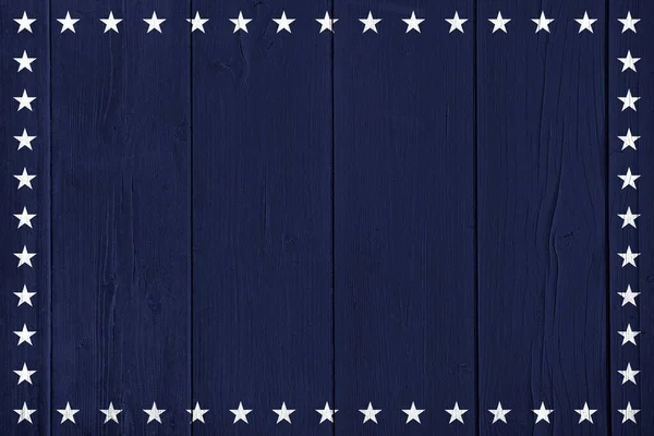 美国国旗概念木制背景 — 图库照片