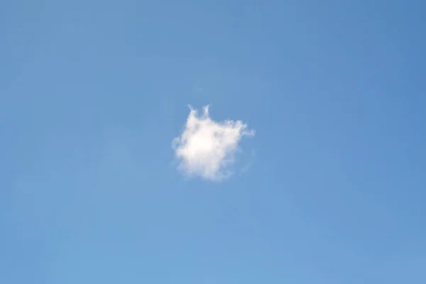 Nube Blanca Cielo Azul Fondo Naturaleza Papel Pintado —  Fotos de Stock