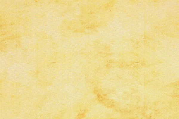 Sarı Grunge Boş Kağıt Dokusu — Stok fotoğraf