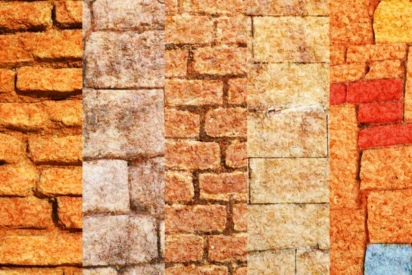 Bakstenen Muren Textuur Achtergrond — Stockfoto