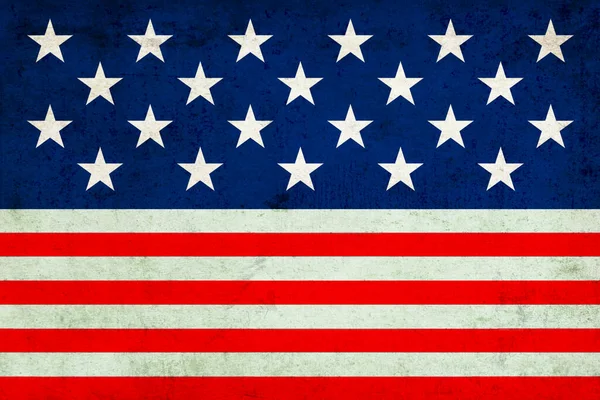 美国国旗背景图 — 图库照片