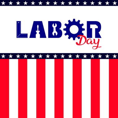 ABD İşçi Bayramı arka plan