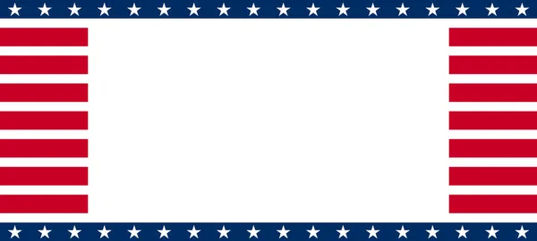 Eua Quadro Abstrato Fundo Com Elementos Bandeira Americana —  Vetores de Stock