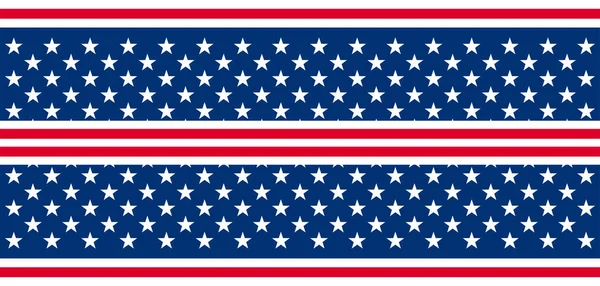 Fondo Con Elementos Bandera Americana — Archivo Imágenes Vectoriales