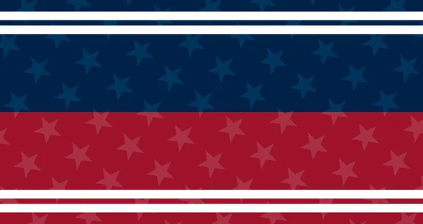 具有美国国旗要素的美国背景 — 图库矢量图片