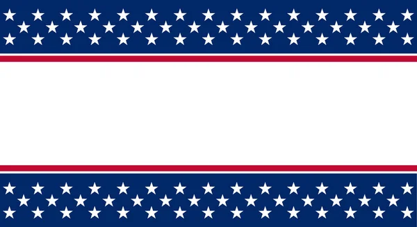 アメリカの国旗の要素を持つアメリカの背景 — ストックベクタ
