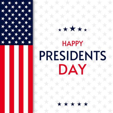 ABD Başkanları Günü vektör illüstrasyonu